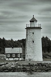 Leuchtturm Høgsteinen auf Godøy, Norwegen von qtx