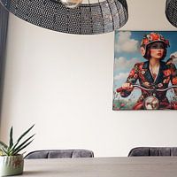 Photo de nos clients: Rugissant fort par Mirjam Duizendstra, sur ArtFrame