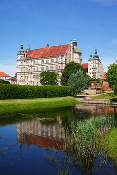 Kasteel Güstrow, Güstrow, Mecklenburg-Vorpommern, Duitsland, Europa