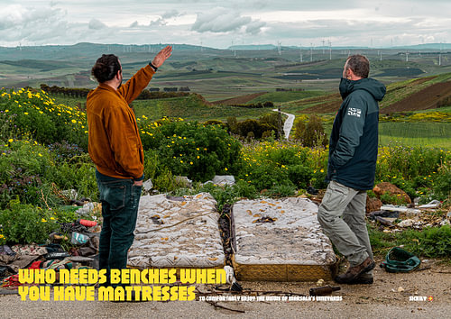 Qui a besoin de bancs quand on a des matelas ?