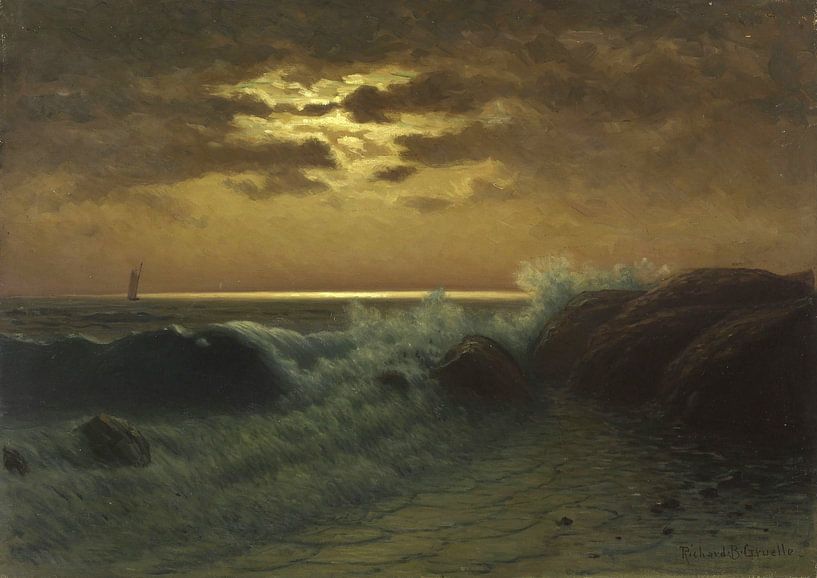 Seascape, Richard Buckner Gruelle by Masterful Masters