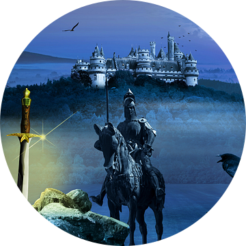 Camelot en het zwaard Excalibur van Monika Jüngling