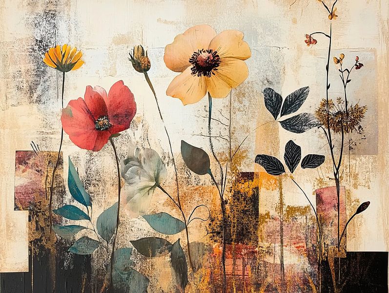 Blossoms and Textures by Zen and More