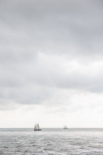 Segelboot auf See I Wattenmeer Terschelling Friesland