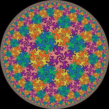 Hyperbolische Eidechsen