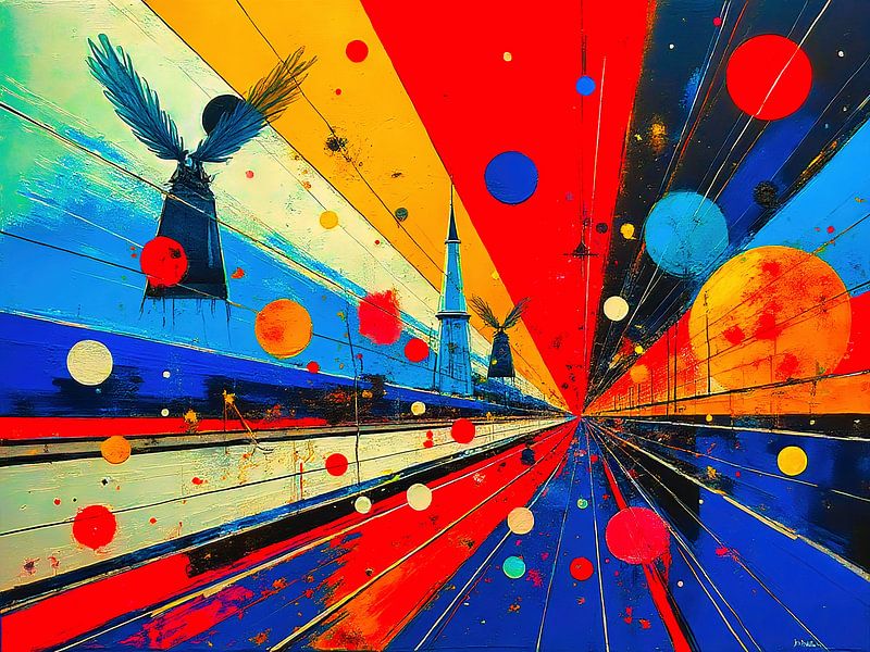 Abstract schouwspel van The Photo Artist