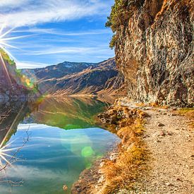 Double sunshine at Tappenkarsee by Christa Kramer