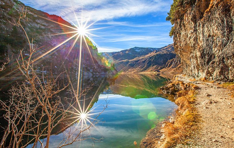 Double sunshine at Tappenkarsee by Christa Kramer