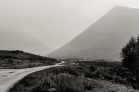Misty Beinn na Cro mountain, Isle of Skye, Schotland