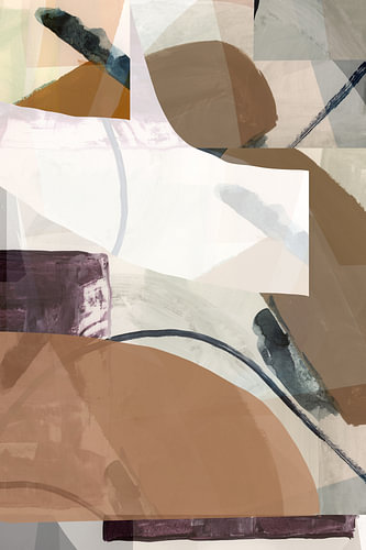 Aardse abstracte lagen