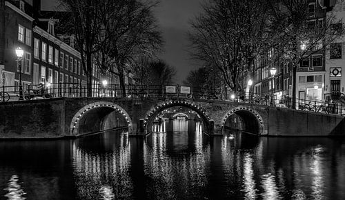 Brug over de Herengracht in Amsterdam