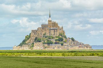 UNESCO world heritage site Mont Saint-Michel. by Jaap van den Berg