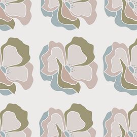 Blumen Markt von Mad Dog Art