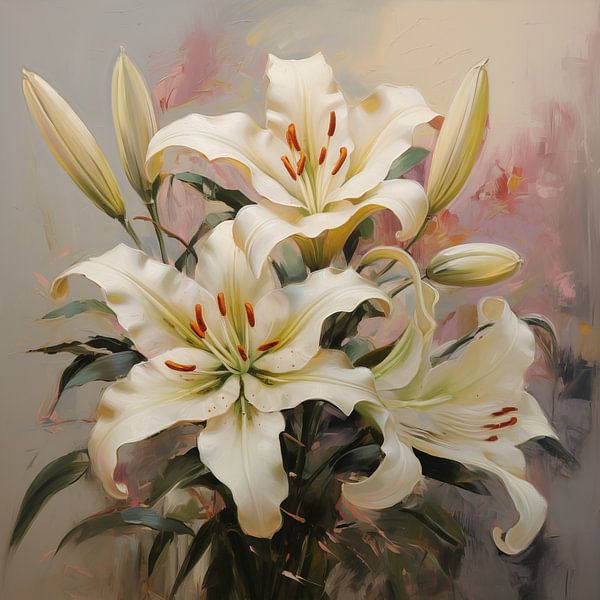 Lys à 3 fleurs par TheXclusive Art