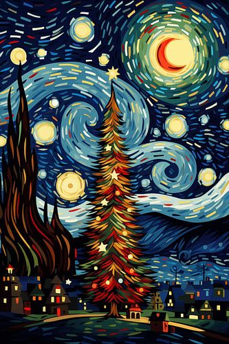 Kerstboom tot de hemel