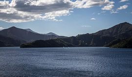 Zeilen door Queen Charlotte Sound by WvH