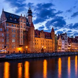 Gdansk at Evening, Poland by Adelheid Smitt