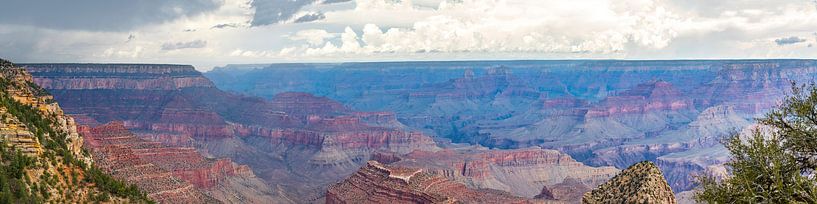 Grand Panorama - Grand Canyon van Remco Bosshard