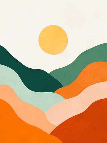 Harmonische Landschaft 6 von Vitor Costa