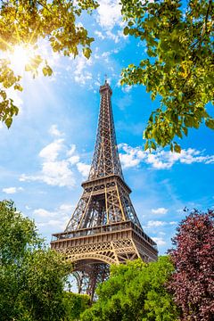 La Tour Eiffel à Paris sur Günter Albers