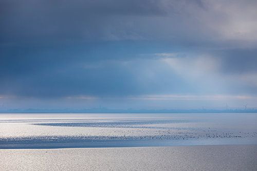 L'air menaçant au-dessus de la mer des Wadden
