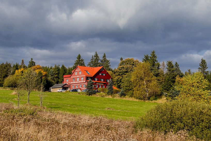 Randonnée automnale à travers la forêt de Thuringe par Oliver Hlavaty