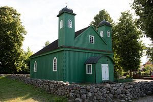 la mosquée en bois du Tartar, dans l'est de la Pologne