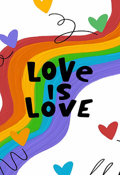 Liebe ist Liebe Regenbogenliebe