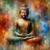 Gelassene Buddha-Aura von Chromatic Fusion Studio
