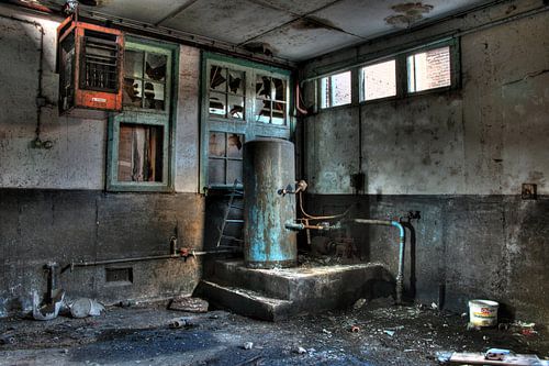 Maschine im Weinkeller