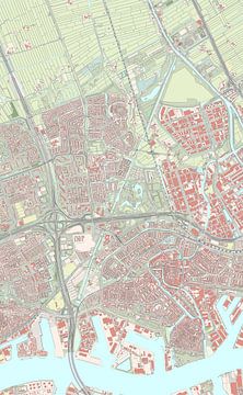 Karte von Schiedam