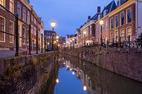 Utrecht Plompetorengracht in de avond