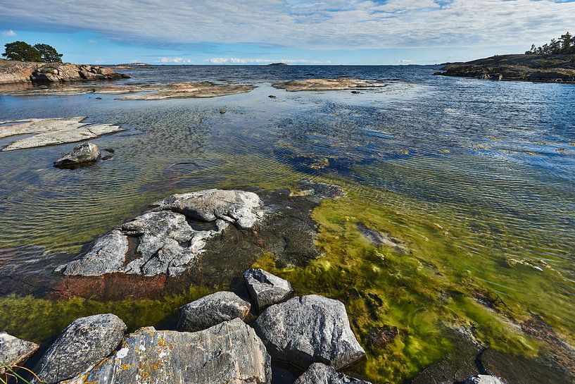 Bucht an der schwedischen Ostküste von Geertjan Plooijer