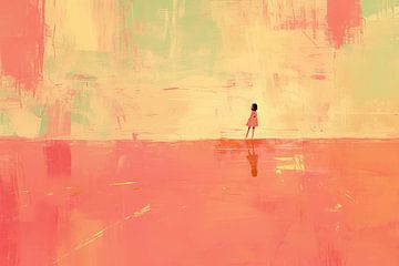Art with man by ARTEO Paintings