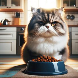 Kattengourmet met een vleugje scepsis van artefacti