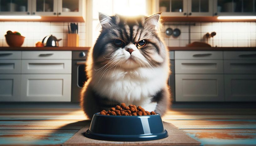 Kattengourmet met een vleugje scepsis van artefacti
