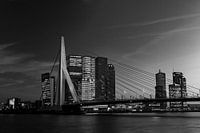 Erasmusbrug in zwartwit