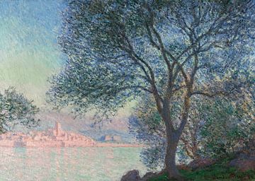 Antibes gezien vanaf de Salis, Claude Monet