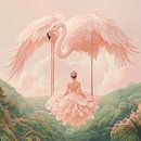 Pink further light dream swing II by Bianca ter Riet thumbnail
