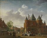 Tableau d'Amsterdam Le Sint-Antoniuswaag à Amsterdam par Schilderijen Nu Aperçu