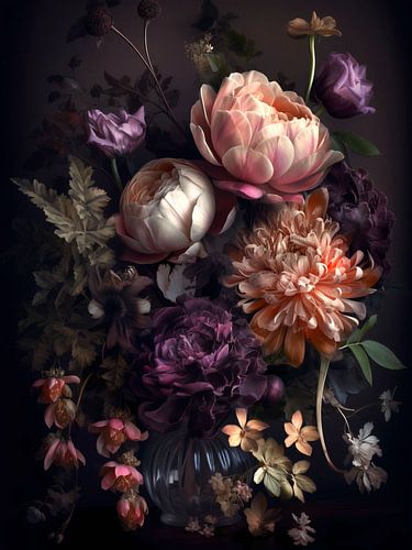 Dark Harmony | Flower Bouquet