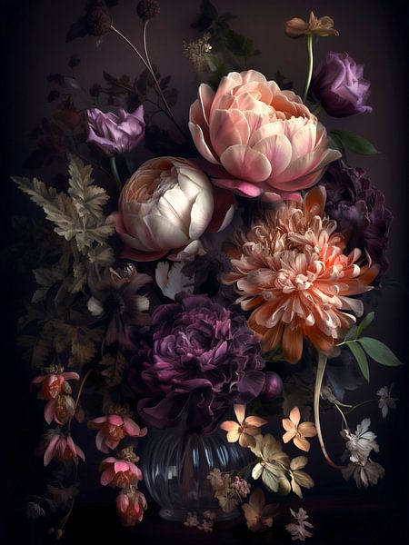 Dark Harmony | Bouquet de fleurs par Flora Exlusive