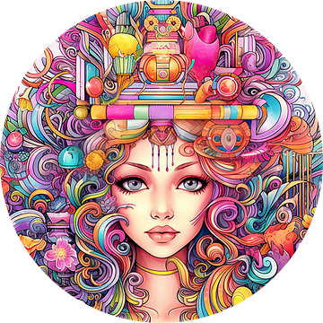 Schilderij AI: Artificial Intelligence van ARTEO Schilderijen