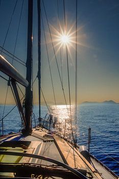 Sailing in the sun