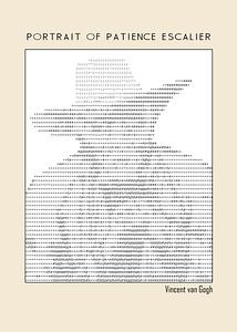 Porträt von Patience Escalier (Ascii-Kunst)