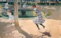 Das Springseil, Joaquín Sorolla y Bastida von Meisterhafte Meister Miniaturansicht