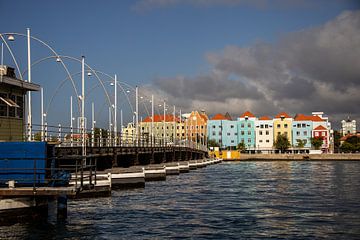 Willemstad, Curacao, pontjesbrug van Janny Beimers