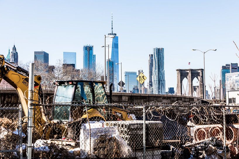 view of Manhattan by Eric van Nieuwland