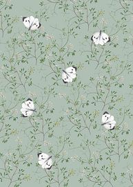 Ranking corydalis with cabbage whites