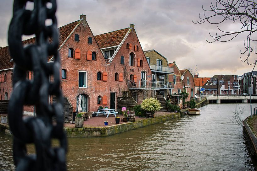 Franeker Uitzicht vanaf Vliet von Steven Otter